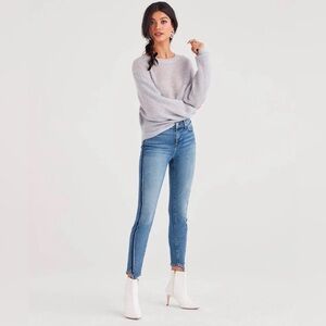 7 for All Mankind Luxe Vintage The Ankle Skinny Jeans in the Muse wash